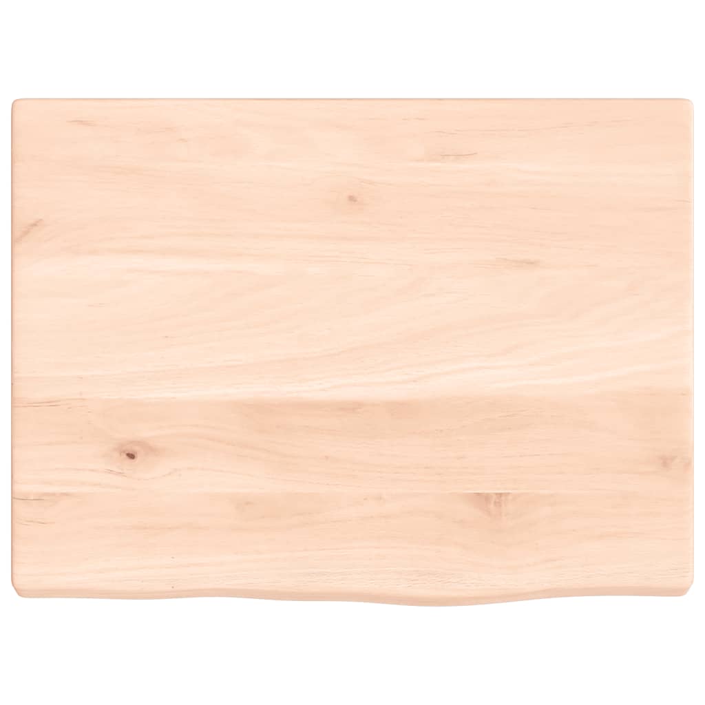 Vidaxx Waschtischplatte 40x30x2 cm unbehandeltes Massivholz