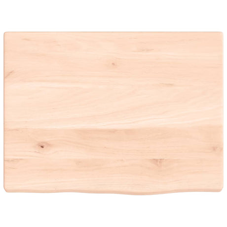 Vidaxx Waschtischplatte 40x30x2 cm unbehandeltes Massivholz