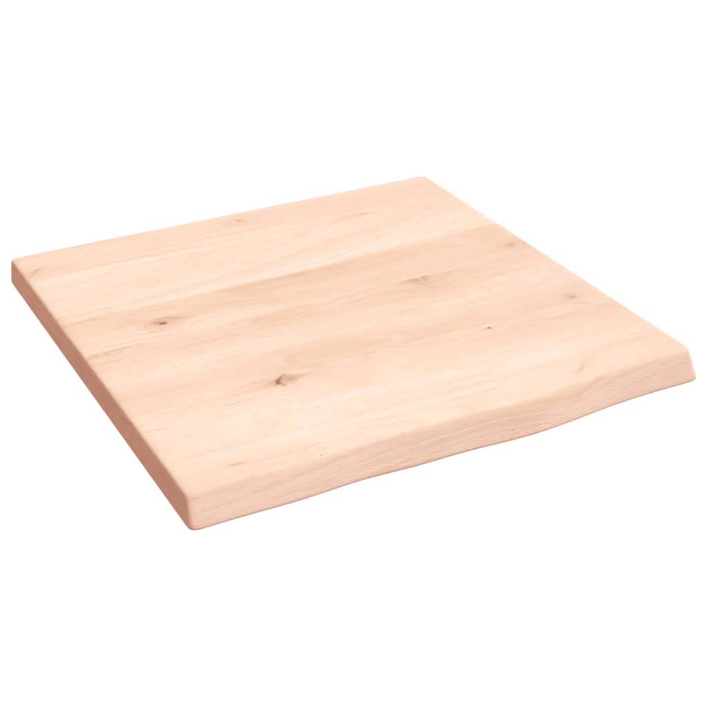 VidaXL Waschtischplatte 40x40x2 cm unbehandeltes Massivholz