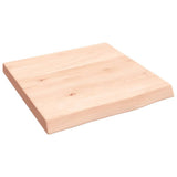 Vidaxx Waschtischplatte 40x40x (2-4) cm unbehandeltes Massivholz