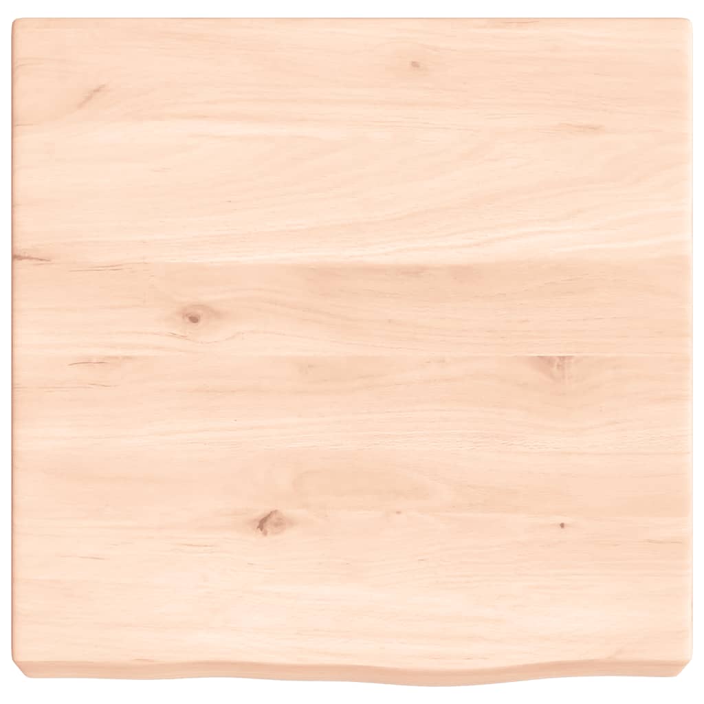 Vidaxx Waschtischplatte 40x40x (2-6) cm unbehandeltes Massivholz