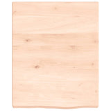 Vidaxx Waschtischplatte 40x50x (2-4) cm unbehandeltes Massivholz
