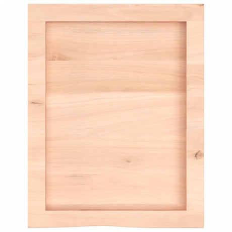 Vidaxx Waschtischplatte 40x50x (2-4) cm unbehandeltes Massivholz