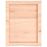 Vidaxx Waschtischplatte 40x50x (2-6) cm unbehandeltes Massivholz