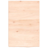 Vidaxx Waschtischplatte 40x60x2 cm unbehandeltes Massivholz