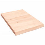 Vidaxx Waschtischplatte 40x60x (2-4) cm unbehandeltes Massivholz