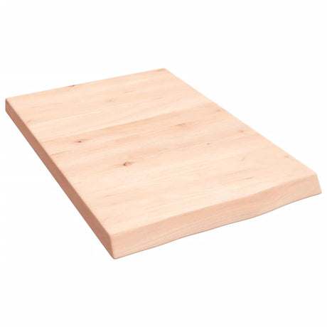 Vidaxx Waschtischplatte 40x60x (2-4) cm unbehandeltes Massivholz
