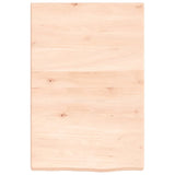 Vidaxx Waschtischplatte 40x60x (2-4) cm unbehandeltes Massivholz