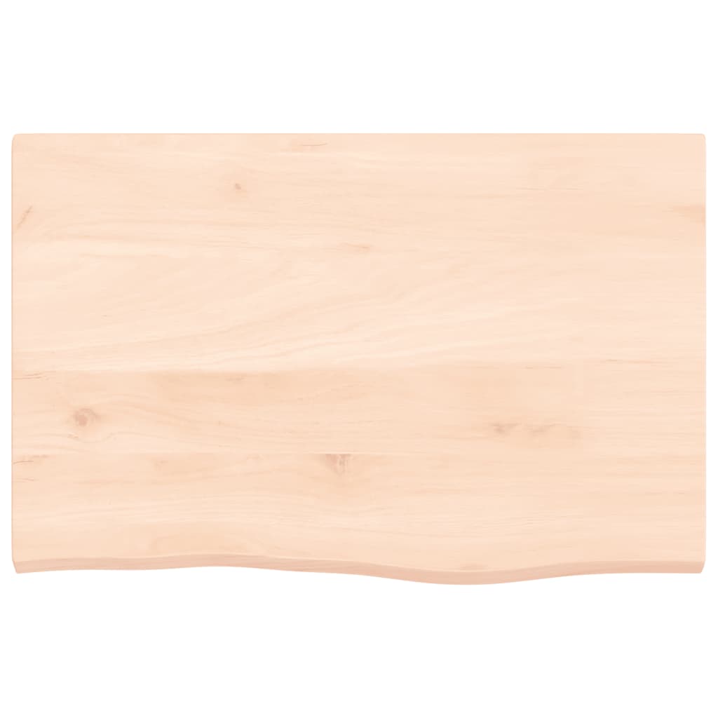 VidaXL Waschtischplatte 60x40x2 cm unbehandeltes Massivholz