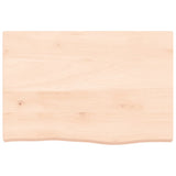 Vidaxx Waschtischplatte 60x40x (2-4) cm unbehandeltes Massivholz