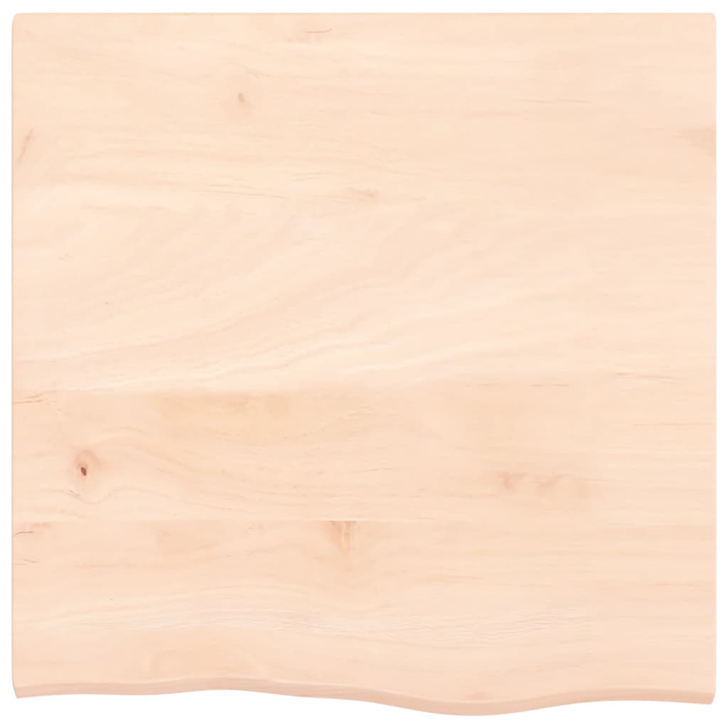 VIDAXL SCHEDA DI BASHBASIN 60x60x2 cm Legno massiccio non trattato