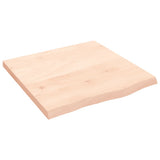 Vidaxx Waschtischplatte 60x60x (2-4) cm unbehandeltes Massivholz