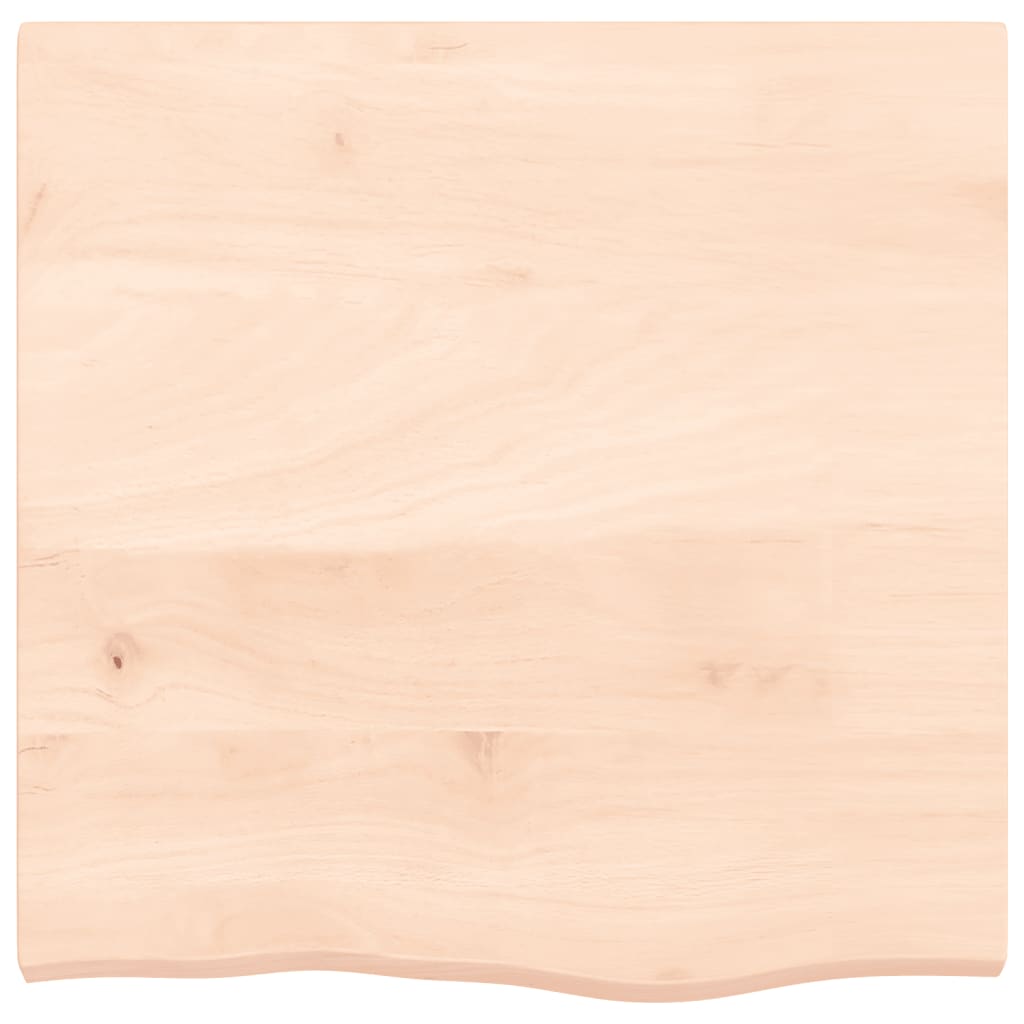 Vidaxx Waschtischplatte 60x60x (2-4) cm unbehandeltes Massivholz