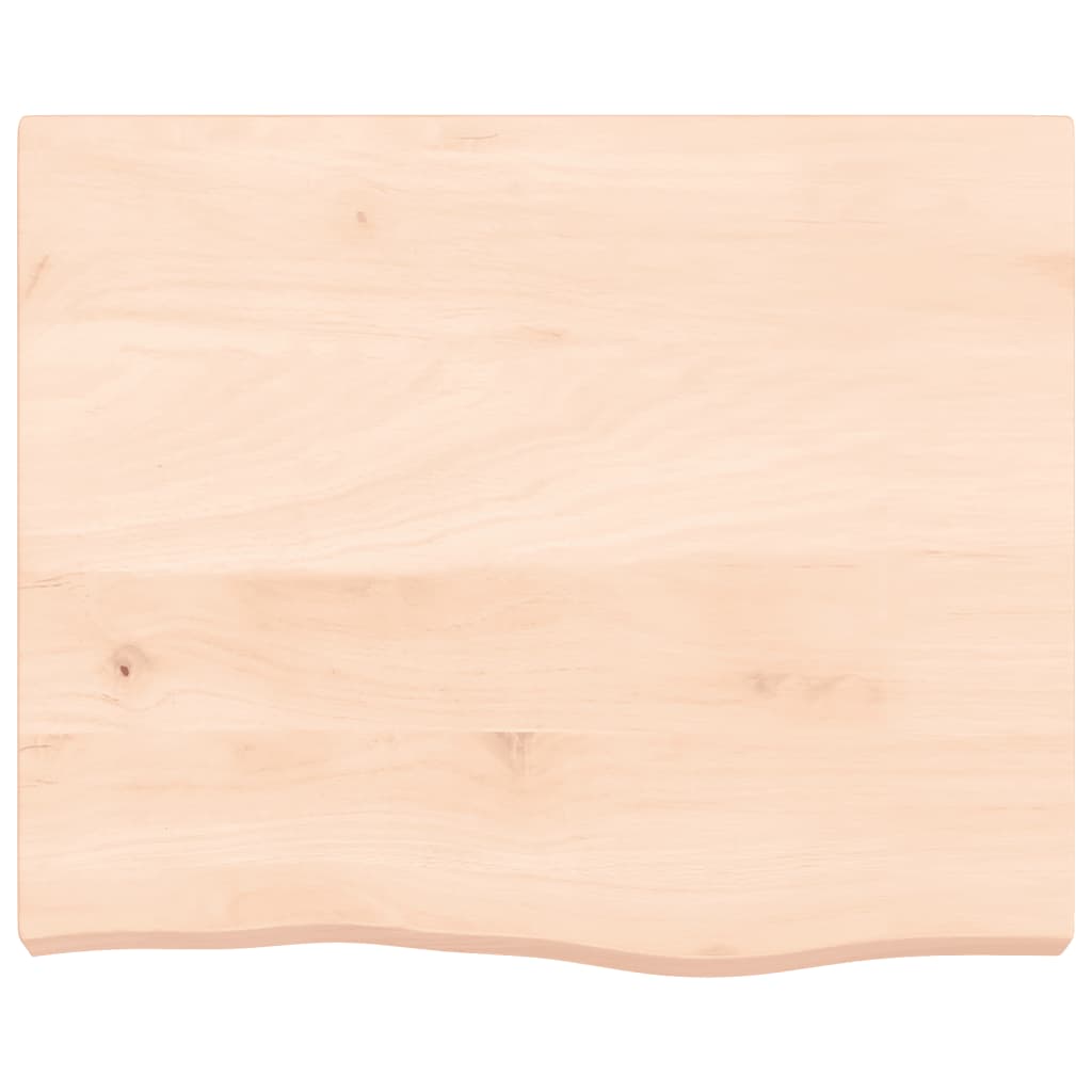 Vidaxx Waschtischplatte 60x60x (2-6) cm unbehandeltes Massivholz