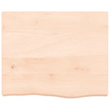 Vidaxx Waschtischplatte 60x60x (2-6) cm unbehandeltes Massivholz