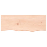 Vidaxl Washbasin Tabla 80x30x2 cm de madera maciza no tratada