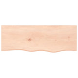 Vidaxx Waschtischplatte 80x30x (2-6) cm unbehandeltes Massivholz