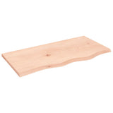 VidaXL Waschtischplatte 80x40x2 cm unbehandeltes Massivholz