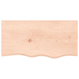 VidaXL Waschtischplatte 80x40x2 cm unbehandeltes Massivholz