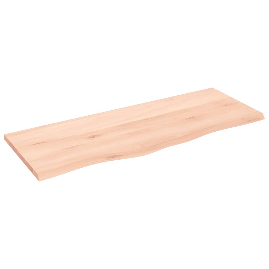 Vidaxx Waschtischplatte 100x40x2 cm unbehandeltes Massivholz