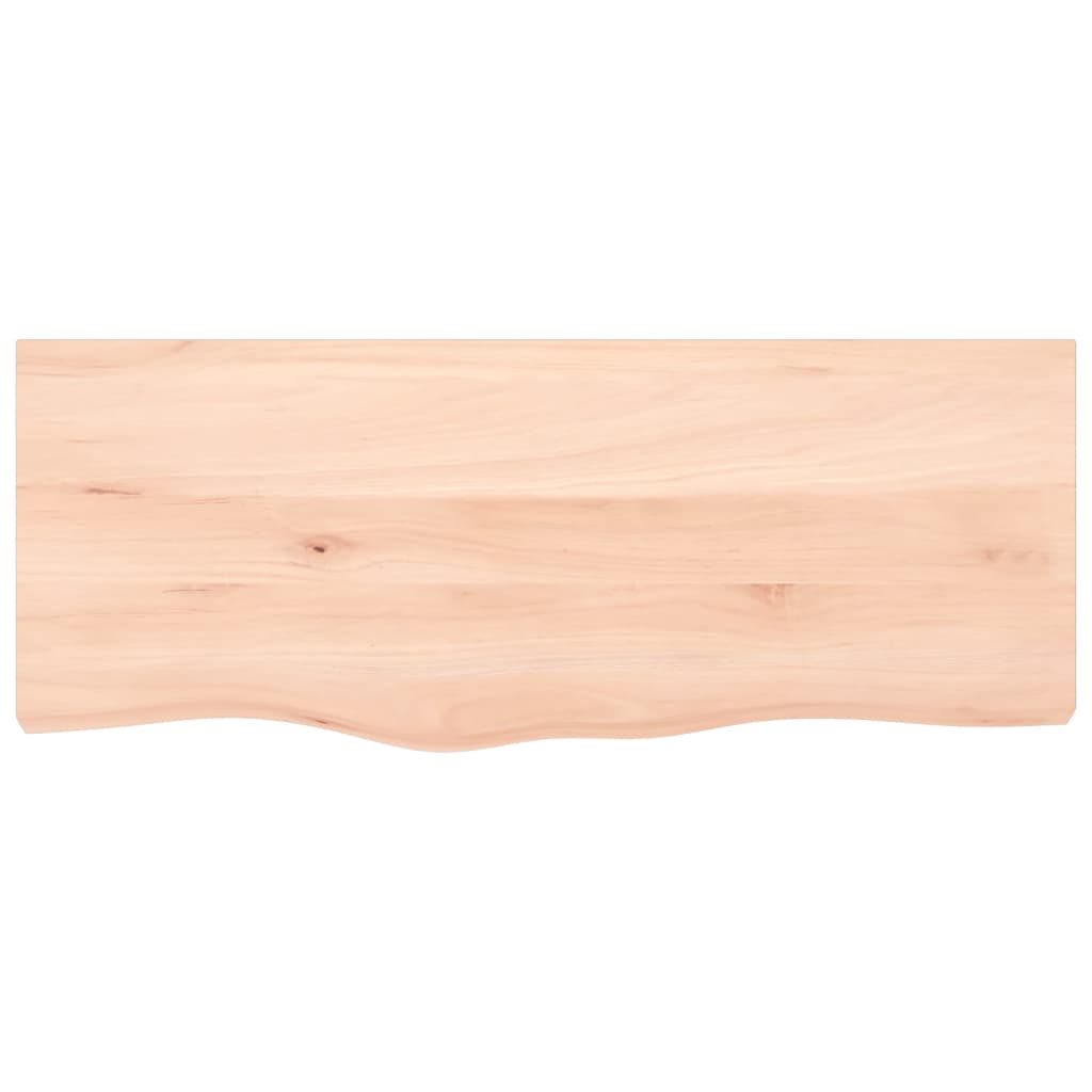 Vidaxx Waschtischplatte 100x40x2 cm unbehandeltes Massivholz