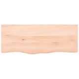 Vidaxx Waschtischplatte 100x40x2 cm unbehandeltes Massivholz