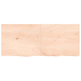 Vidaxl Washbasin Sheet 120x50x (2-4) CM Madera sólida no tratada