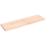 Vidaxl Washbasin Sheet 140x40x (2-4) CM Madera maciza no tratada