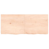 VidaXL Washbasin sheet 140x60x (2-6) cm Untreated solid wood