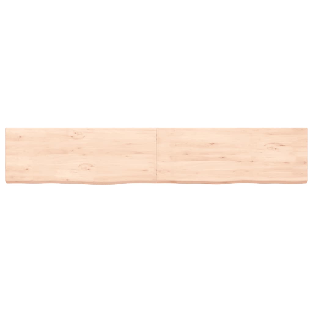 VIDAXL WASHBAIN-Blatt 160x30x (2-4) cm unbehandeltes festes Holz