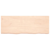 Vidaxx Waschtischplatte 160x60x (2-6) cm unbehandeltes Massivholz