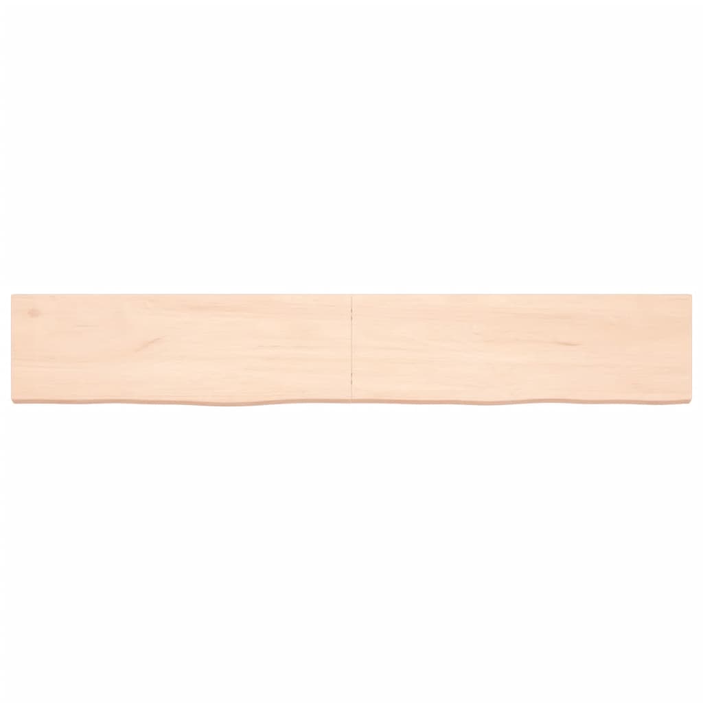 Vidaxl Washbasin Sheet 180x30x (2-4) CM Madera maciza no tratada