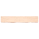 Vidaxl Washbasin Sheet 180x30x (2-6) CM Madera maciza no tratada