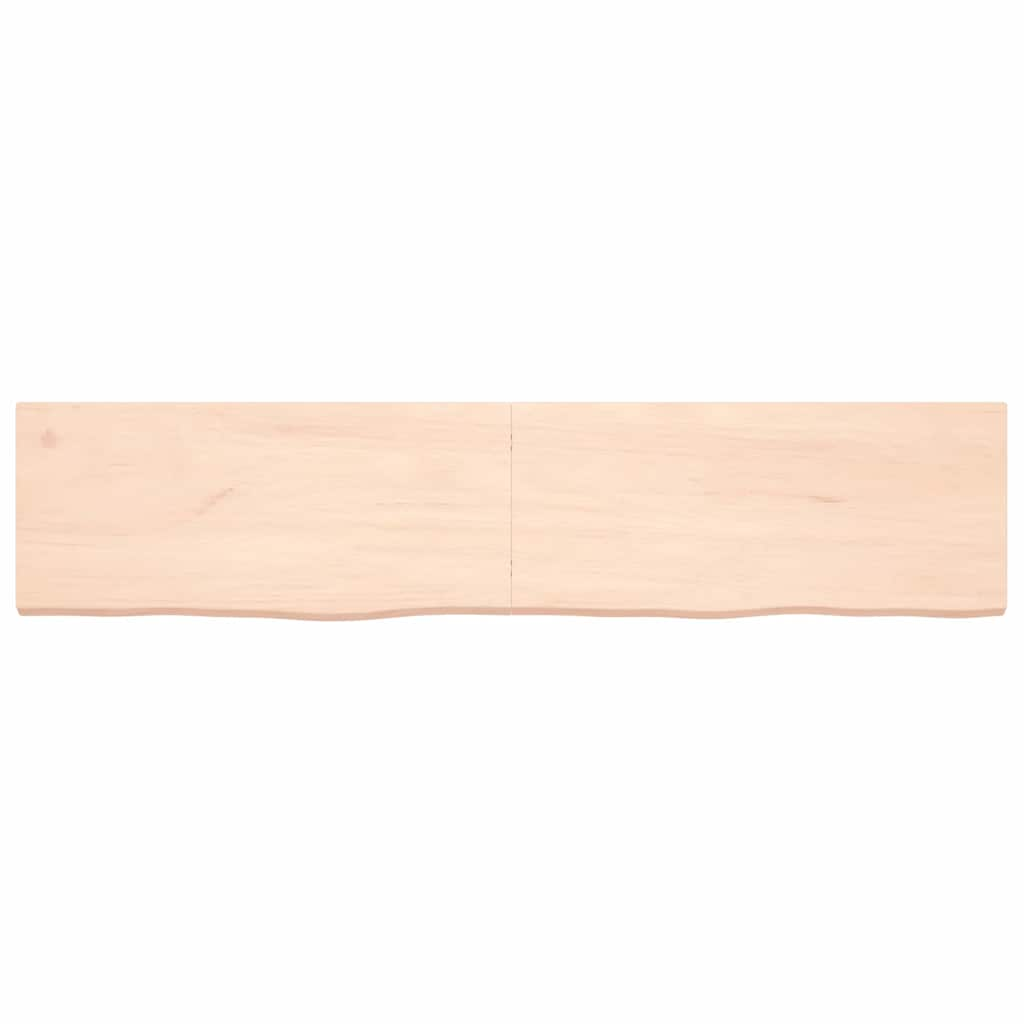 Vidaxl Washbasin Sheet 180x40x (2-4) CM Madera maciza no tratada