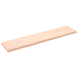 Vidaxl Washbasin Sheet 180x40x (2-6) CM Madera maciza no tratada