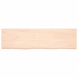 Vidaxl Washbasin Sheet 180x50x (2-4) CM Madera sólida no tratada