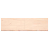 Vidaxl Washbasin sheet 180x50x (2-6) cm Untreated solid wood