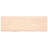 Vidaxx Waschtischplatte 180x60x (2-6) cm unbehandeltes Massivholz