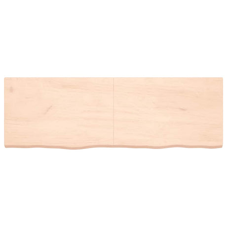 Vidaxx Waschtischplatte 180x60x (2-6) cm unbehandeltes Massivholz