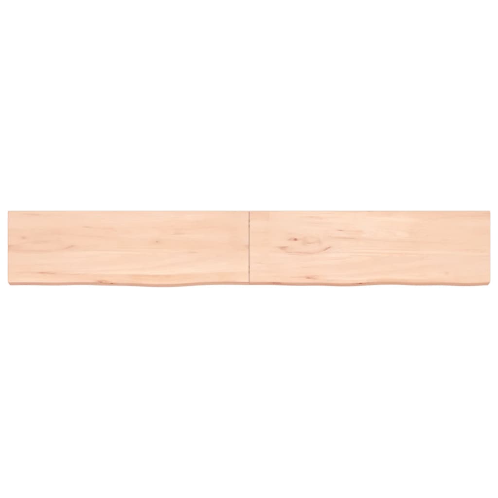 Vidaxl Washbasin Sheet 200x30x (2-4) CM Madera maciza no tratada