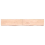 VIDAXL SCHEDA DI BASHBASIN 220x30x (2-6) cm non trattato in legno massiccio