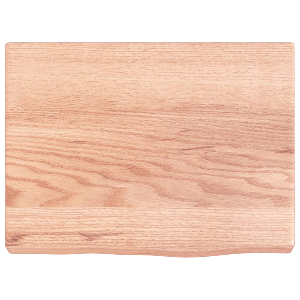 VIDAXL WASHBAIN TABELLE 40x30x (2-4) CM behandeltes massives Holz hellbraun