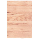 Vidaxx-Waschtischplatte 40x60x2, behandeltes Massivholz hellbraun