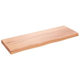 Vidaxx Waschtischplatte 80x30x (2-4) behandeltes Massivholz hellbraun