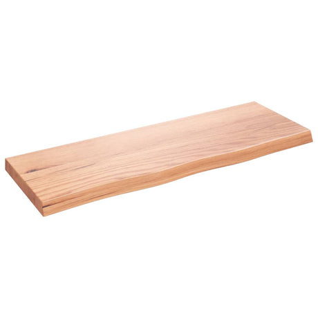 Vidaxx Waschtischplatte 80x30x (2-4) behandeltes Massivholz hellbraun