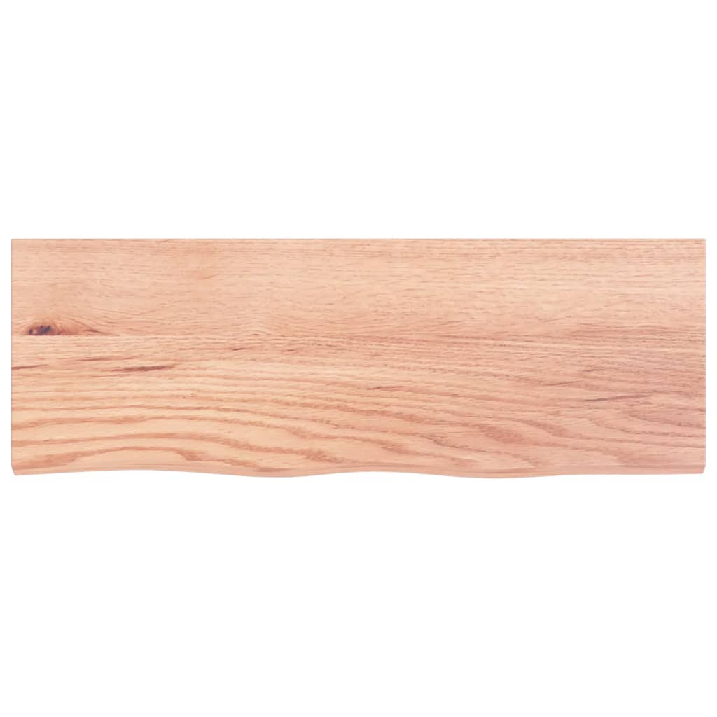 Vidaxx Waschtischplatte 80x30x (2-4) behandeltes Massivholz hellbraun