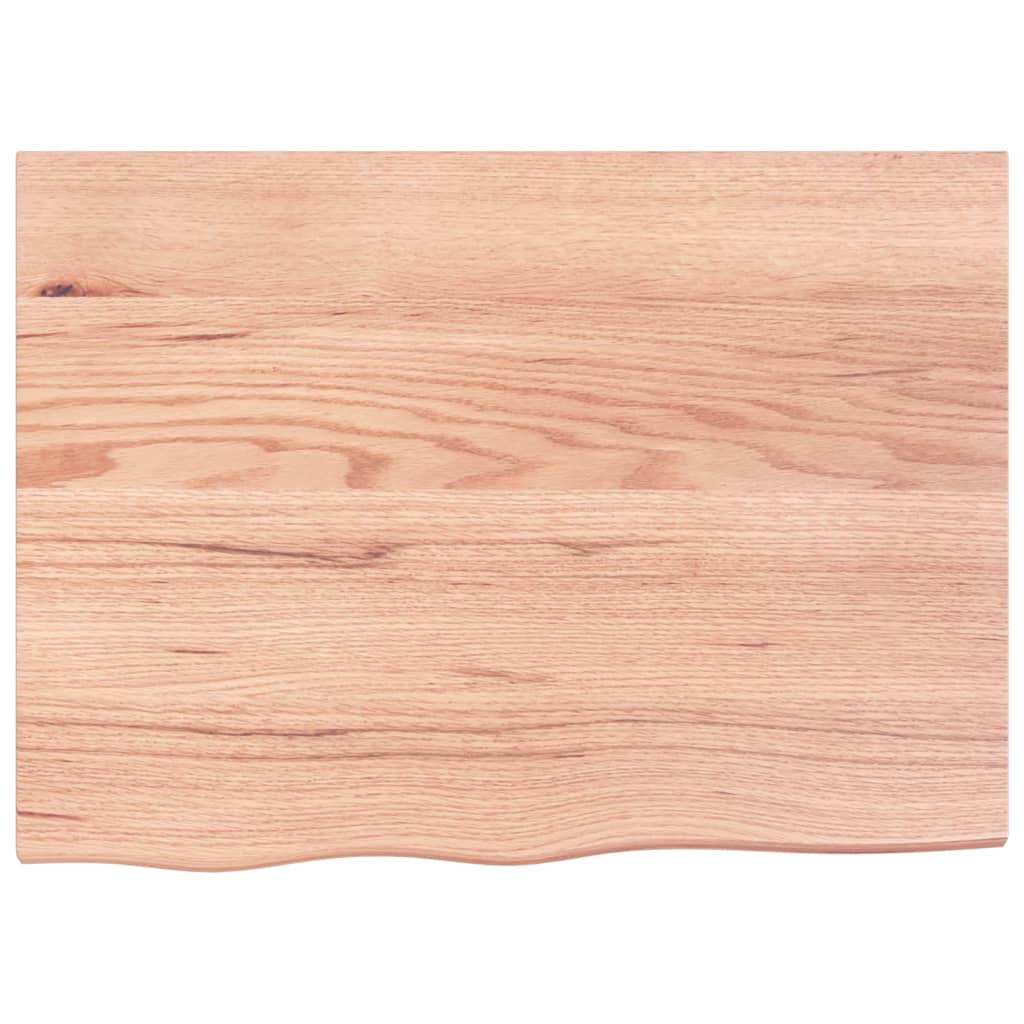 VIDAXL WASHBAIN TABELLE 80x60X (2-6) CM behandeltes massives Holz hellbraun