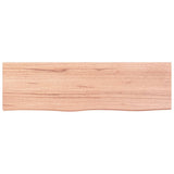 Vidaxx Waschtischplatte 100x30x2 cm, behandeltes Massivholz hellbraun