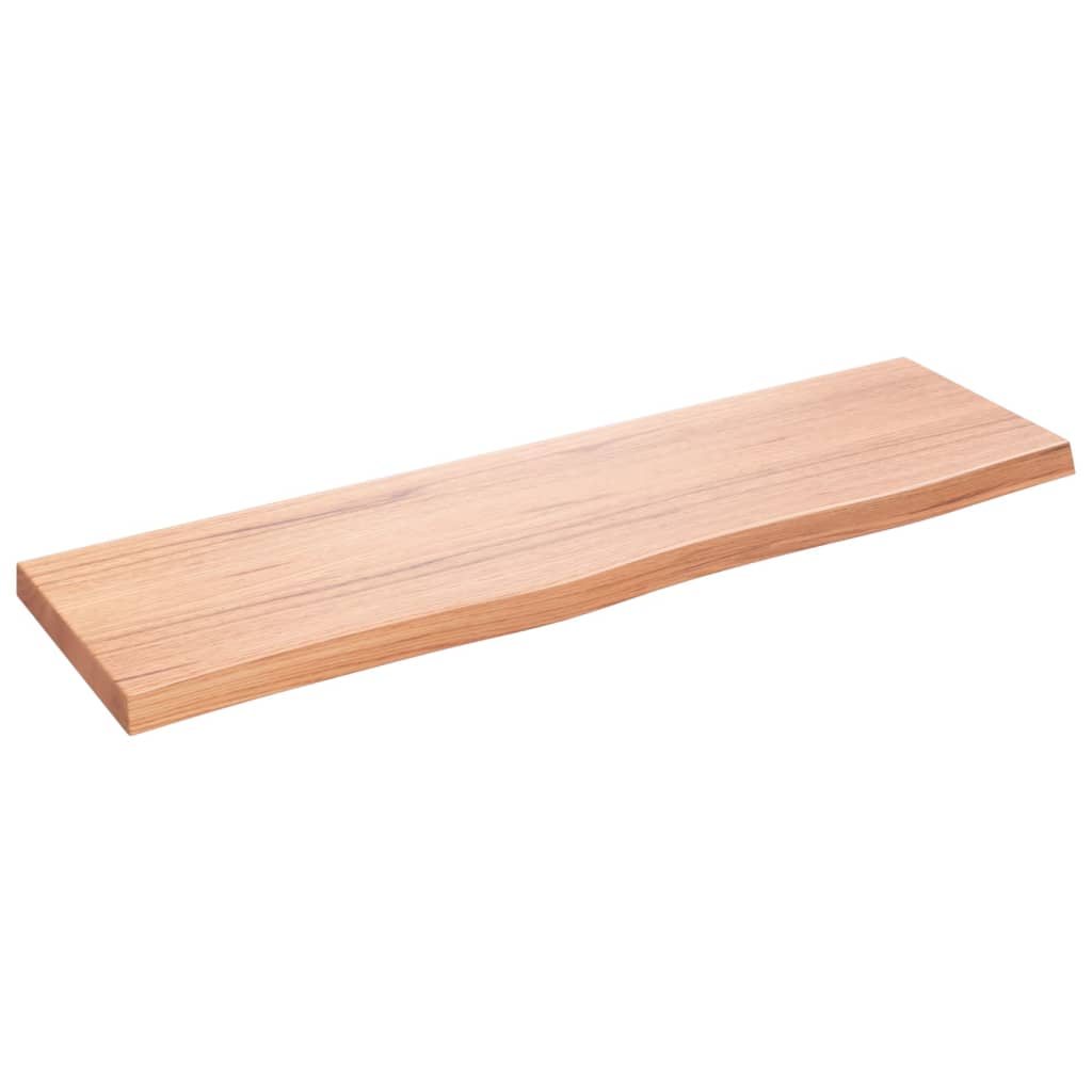 Vidaxl wastbasin Table 100x30x (2-4) cm behandelt de staarke Holz Liichtbrochband behandelt