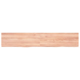 VIDAXL WASHBAIN-Blatt 160x30x (2-4) CM behandeltes massives Holz hellbraun